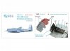 Quinta Studio QDS-32127 A-26B 3D-Printed & coloured Interior on decal paper (Hobby Boss) (small version) 1/32